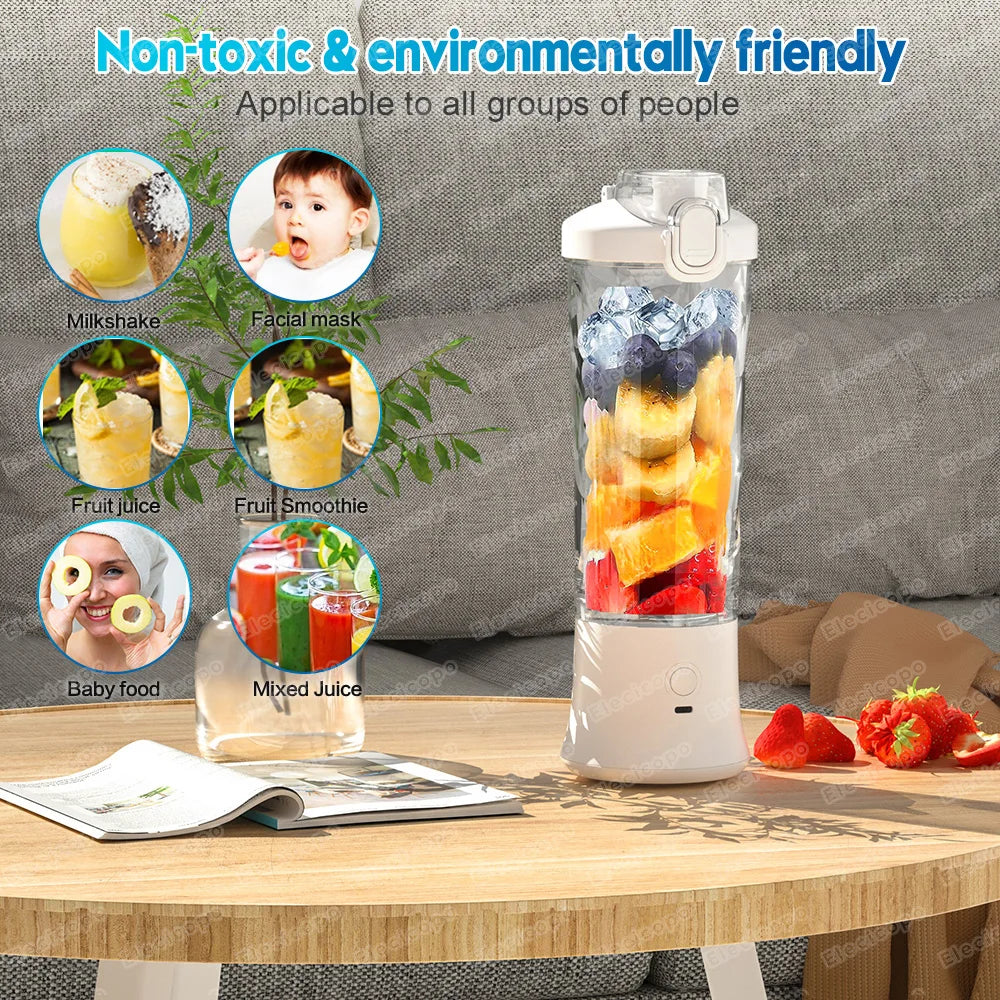 Portable Rechargeable Juicer Blender