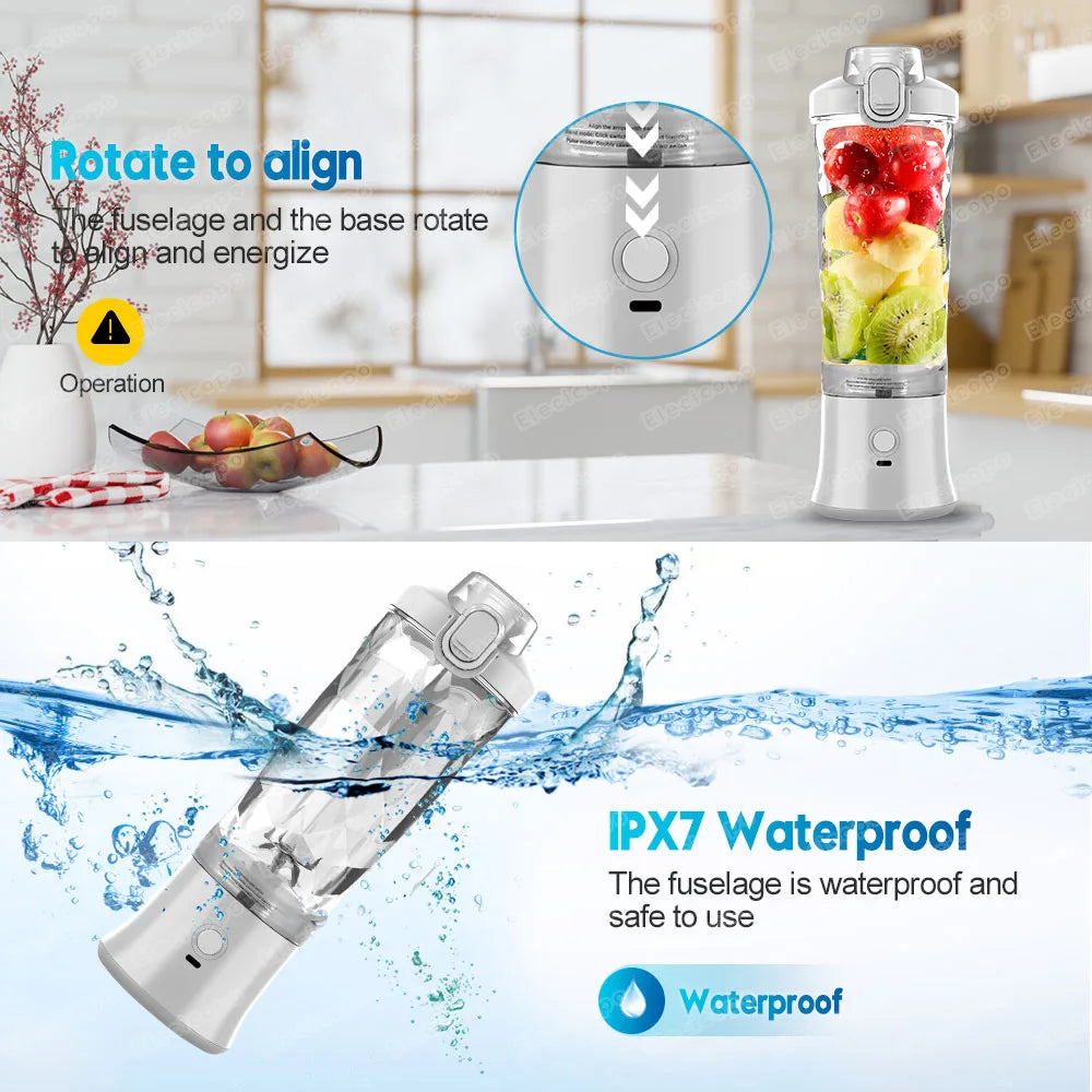 Portable Rechargeable Juicer Blender